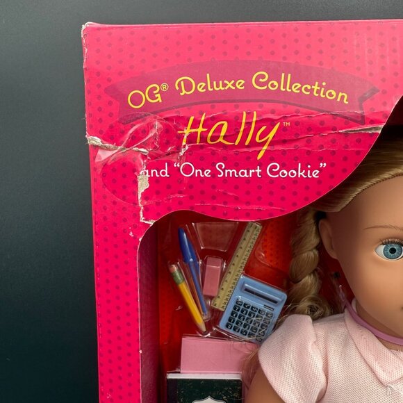 Our Generation Hally Storybook & Accessories 18" Posable School Doll READ - Picture 4 of 8